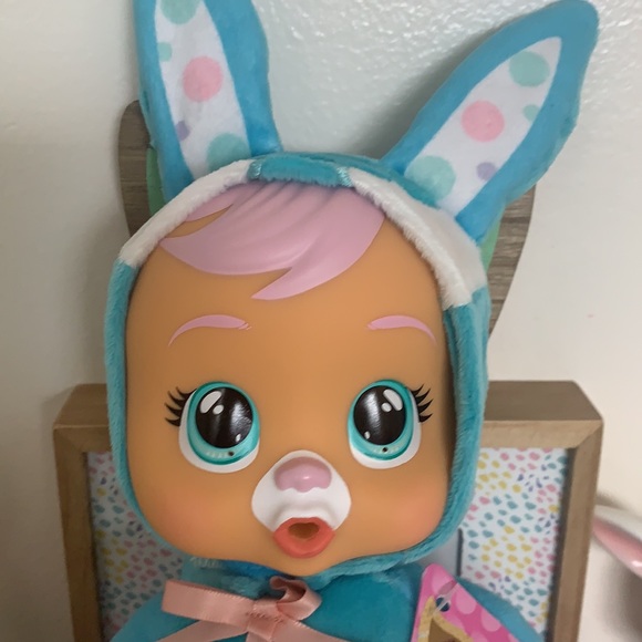 Cry Babies Magic Tears Tiny Cuddles Dressed in Bunny Easter 2023. - Picture 2 of 5